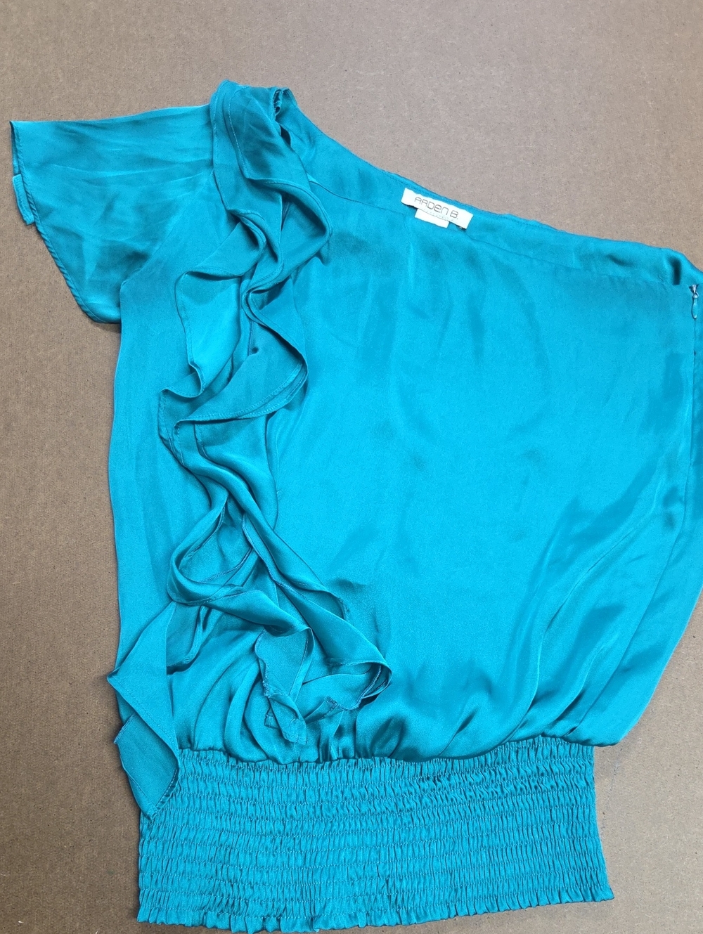 Arden B Teal Shell Top